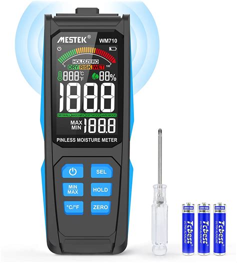 custom moisture meter for drywall|drywall moisture meter instructions.